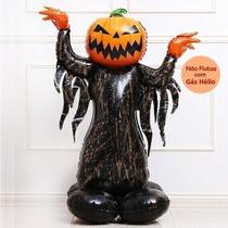 Balão Halloween - Abóbora Assustadora - 86cm x 115cm - Animare - Valor Unitário