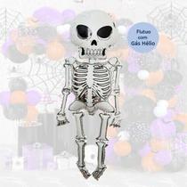 Balão Halloween - Esqueleto - 158cm x 86cm - Animare - Valor Unitário