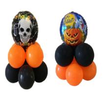 Balão Halloween Luxo - Kit C/ 18 Peças - Decoração de Festas