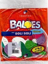 Balao ideatex n.6,5 c/50 boli boli lilas