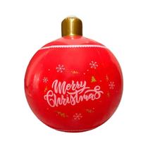 Balão Inflável De Natal Em PVC LED De 24 Polegadas, Decorações Exteriores De Boneco De Neve