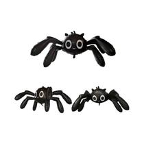 Balão Inflável Gigante 4D De Aranha Preta Para Decoração De Festa De Halloween Balão Inflável Gigante 4D De Aranha Preta Para Decoração De Festa De Halloween