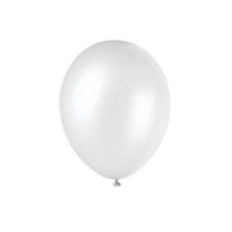 Balão Inflável Nº 9 Branco 50 Unidades New Ball