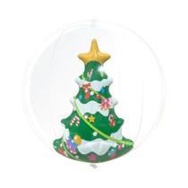 Balão Inflável Transparente De Árvore De Natal, Adereço Fofo Para Festa De Natal, Lembrança E