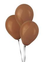 Balão Joy N8 marrom com 50 unidades Balão Joy N8 marrom com 50 unidades