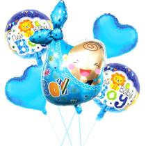 Balão Kit Buquê Recém Nascido Com 05 Peças