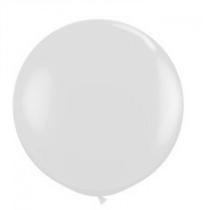 Balão Látex 250 Fat Ball Branco 30" 76 Cm 1 Und Pic Pic