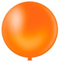 Balão Látex 250 Fat Ball Laranja 30" 76 Cm 1 Und Pic Pic