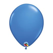 Balão Látex Azul Escuro 11 Pol Unitário Qualatex 43742u