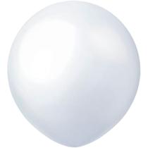 Balão Látex Branco - 16 Polegadas - 10 Unidades Balão Látex Branco - 16 Polegadas - 10 Unidades