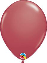 Balão Látex Cranberry 11 Pol Pc 100un Qualatex 30165