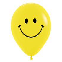 Balão Látex Fashion Smiles R12 12 Unid Balloons
