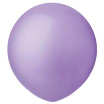 Balão Látex Lilás - 16 Polegadas - 10 Unidades - Happy Day