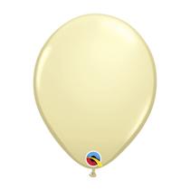 Balão Látex Marfim Acetinado 11 Pol Unitário Qualatex 43751u