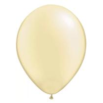 Balão Látex Marfim Candy - 9 Polegadas - 50 Unidades