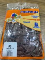 Balão látex Marsala liso 8” 20cm 50un