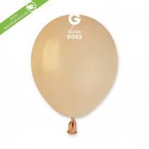 Balão Látex Pele Blush Standard 5 Pol Pc 50un Gemar 056907