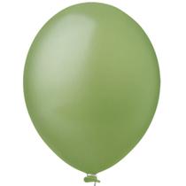 Balão Látex Prime Verde Eucalipto - 12 Polegadas - 25 Unidades Balão Látex Prime Verde Eucalipto - 12 Polegadas - 25 Unidades