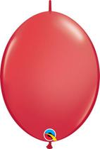 Balão Látex Q-Link Vermelho 6 Pol Unitário Qualatex 90173u