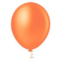 Balão Látex Redondo 10 Laranja 50 Un - Pic Pic Balão Látex Redondo 10 Laranja 50 Un - Pic Pic