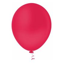 Balão Látex Redondo 5 Vermelho Rubi 50 Un - Pic Pic