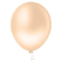 Balão Látex Redondo 9 Nude 50 Un - Pic Pic