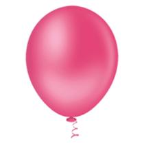 Balão Látex Redondo 9 Pink 50 Un - Pic Pic