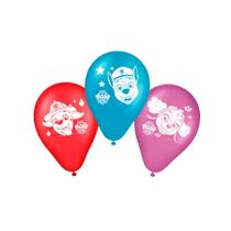 Balao Latex Redondo 9 Pol Patrulha Canina Core - 25 unidades - Regina - Balao Latex Redondo 9 Pol Patrulha Canina Core - 25 unidades - Regina -