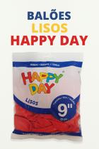 Balão Látex Vermelho - 9 Polegadas - 50 Unidades - Happy Day Balão Látex Vermelho - 9 Polegadas - 50 Unidades - Happy Day