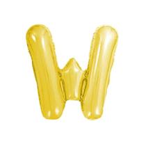 Balão Letra Metalizada Dourada Grande - 40 Cm