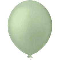 Balao Liso 16 Verde Eucalipto C/12 Pic Pic Balao Liso 16 Verde Eucalipto C/12 Pic Pic