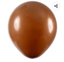 BALÃO LISO - ART-LATEX Nº 09 - MARROM - Pacote com 50 unidades BALÃO LISO - ART-LATEX Nº 09 - MARROM - Pacote com 50 unidades
