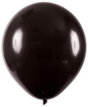 BALÃO LISO - ART-LATEX Nº 16 - PRETO - Pacote com 12 unidades