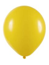 BALÃO LISO - ART-LATEX Nº16 - AMARELO - Pacote com 12 unidades
