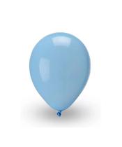 Balão liso azul claro 12" - 12 unidades