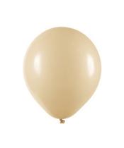 Balão Liso Bege 16" - Pacote com 12 Unidades
