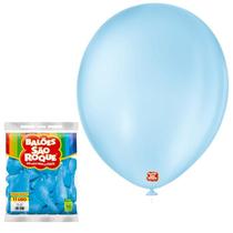 Balão Liso Bexiga Aniversário Festa Cores nº11 c/50un