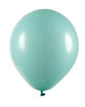 Balão Liso Linha Buffet Número 07 Verde Claro 50un Art Latex