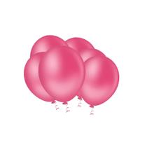 Balão Liso Pink Neon Premium 50 Uni Tamanho 9 - Inspire Sua Festa