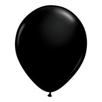 Balão Liso Preto Festball 50 Uni Tamanho 16 - Inspire Sua Festa