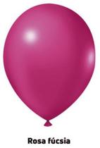 BALÃO LISO REDONDO - JOY Nº 08 - ROSA FÚCSIA - Pacote com 50 unidades - Balões Joy BALÃO LISO REDONDO - JOY Nº 08 - ROSA FÚCSIA - Pacote com 50 unidades - Balões Joy