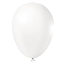 BALÃO LISO REDONDO - JOY Nº 6,5 - BRANCO - Pacote com 50 unidades - Balões Joy BALÃO LISO REDONDO - JOY Nº 6,5 - BRANCO - Pacote com 50 unidades - Balões Joy