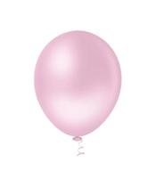 Balão liso rosa candy 05 polegadas - 50 unidades
