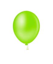 Balão liso verde limão 07 polegadas - 50 unidades Balão liso verde limão 07 polegadas - 50 unidades