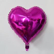 Balão Metalizado 10 POL Coração 25CM