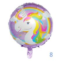 Balão Metalizado 18 POL Unicornio 45CM