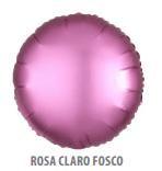 BALAO METALIZADO BOLA - 18" - 45 CM - ROSA CLARO FOSCO - 1 unidade. BALAO METALIZADO BOLA - 18" - 45 CM - ROSA CLARO FOSCO - 1 unidade.