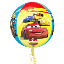 Balão Metalizado Bola Carros - 40cm - Anagram