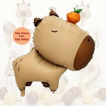 Balão Metalizado Capivara em Pé - 78 x 71 cm - Animare - Valor Unitário