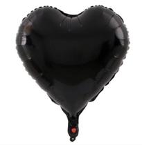 Balão Metalizado Coração Preto 18polegadas 45 cm Festa de Halloween 1 Un - Inspire sua Festa Loja Balão Metalizado Coração Preto 18polegadas 45 cm Festa de Halloween 1 Un - Inspire sua Festa Loja